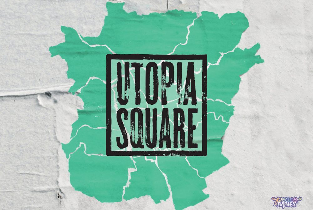 Utopia Square Peace Babies Logo