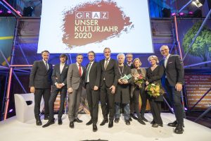 Sebastian Loudon, Christian Mayer, Siegfried Nagl, Christopher Drexler, Günter Riegler, Günter Koberg, Otto Hochreiter, Annette Knoch, Monika Pessler, Michael Grossmann / © Foto Fischer/Stadt Graz