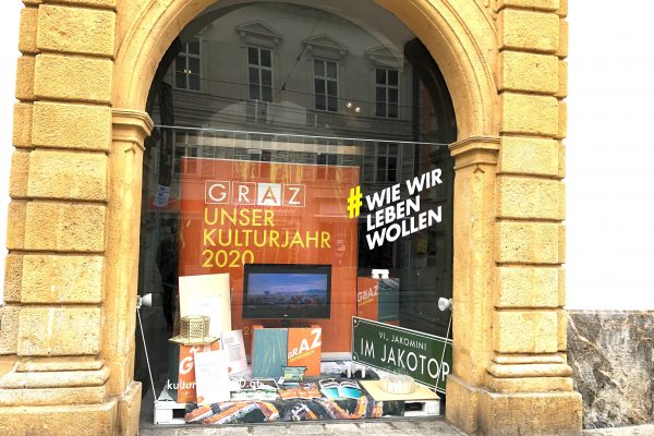 Schaufenster Graz Tourismus Herrengasse