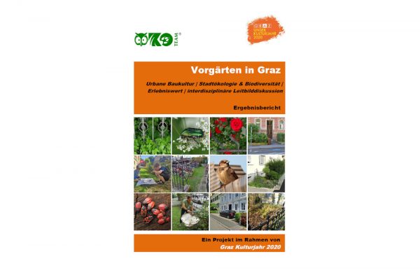 Vorgärten in Graz Ökoteam Ergebnisbericht Cover