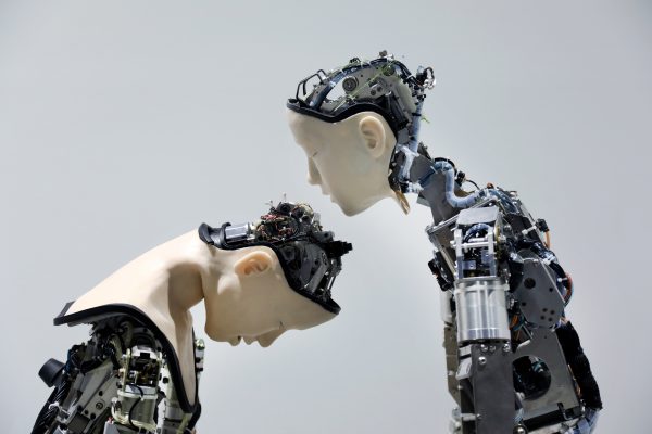 esc medien kunst labor The Birth of Robots Roboter